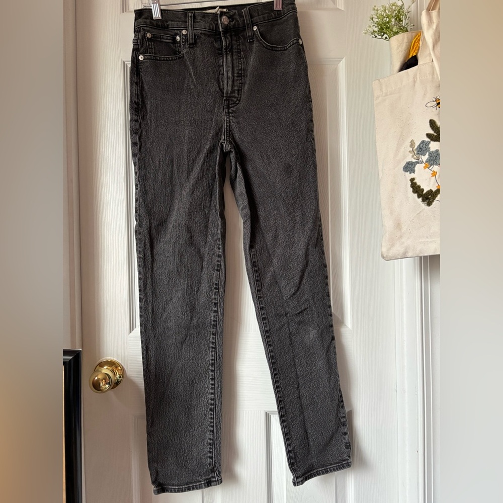 Madewell black vintage jeans 25T tall